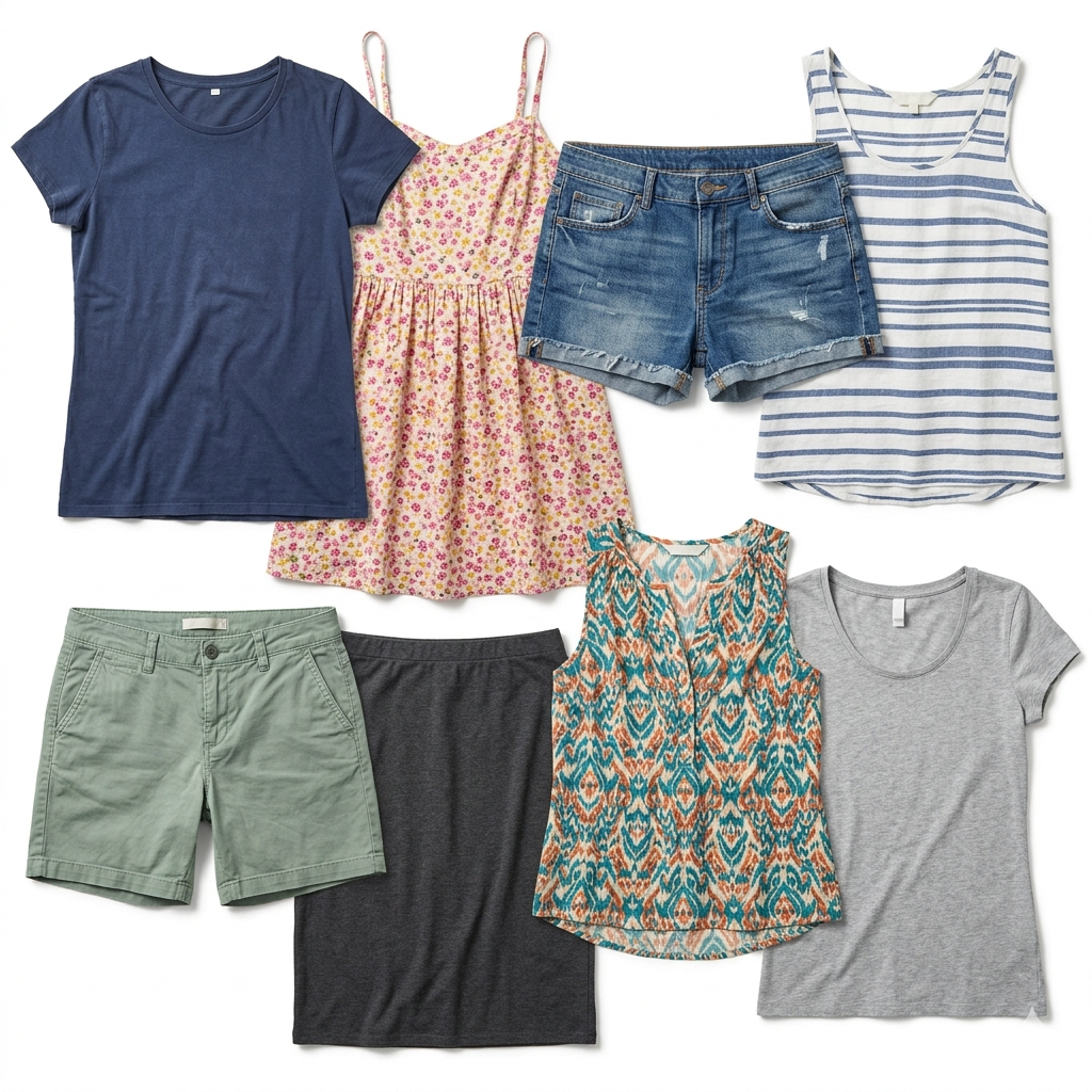 Wholesale second-hand women’s clothing mix – bulk used garments for resellers