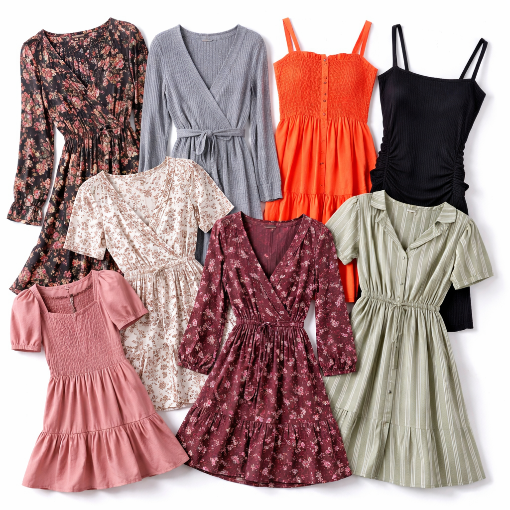 Wholesale second-hand women’s clothing mix – bulk used garments for resellers