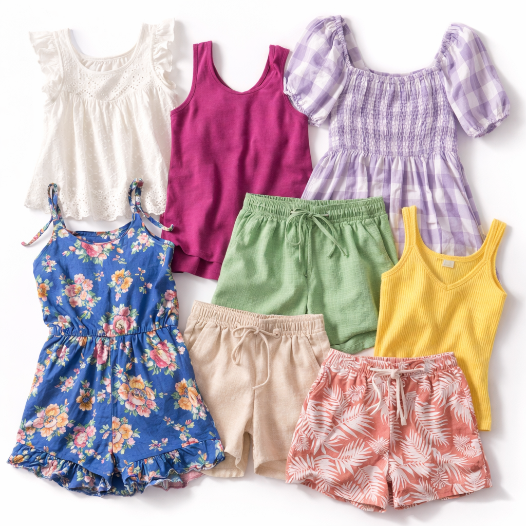 Wholesale second-hand women’s clothing mix – bulk used garments for resellers