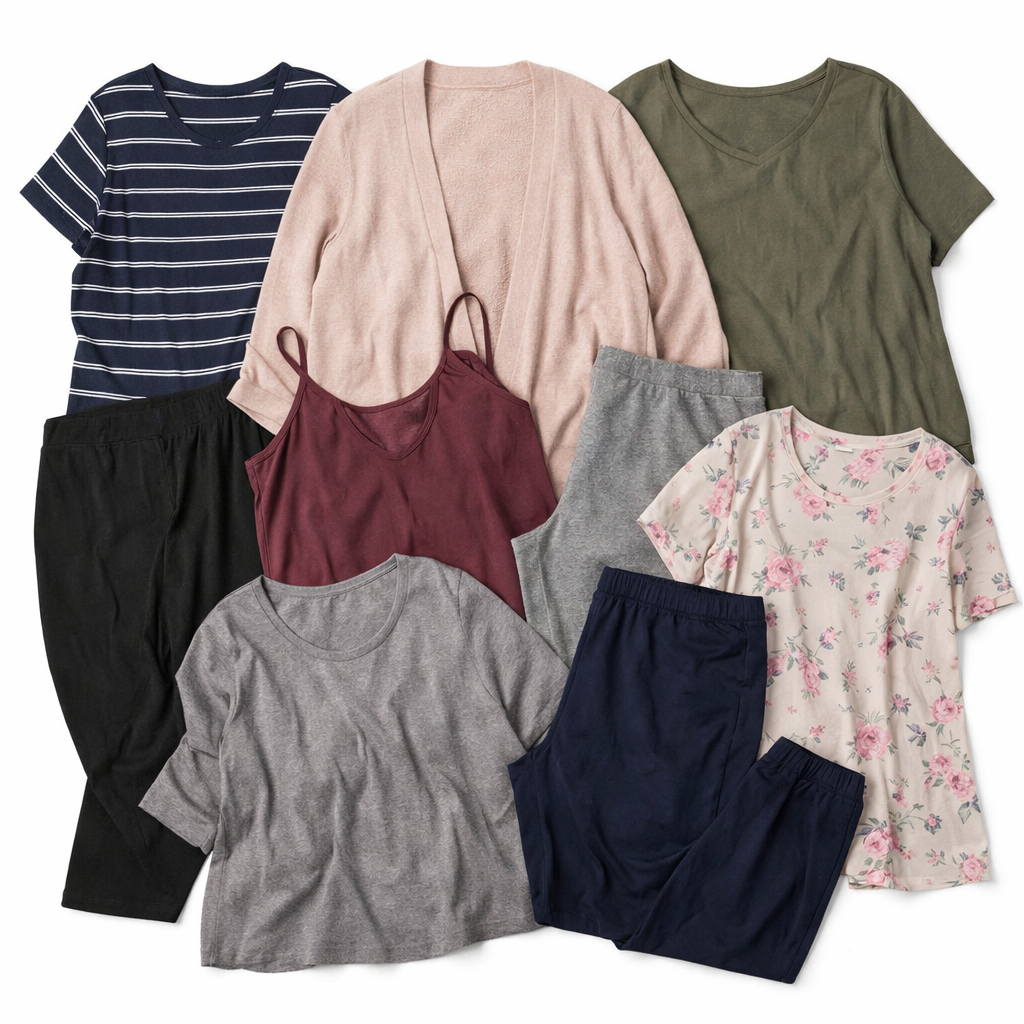Wholesale second-hand women’s clothing mix – bulk used garments for resellers