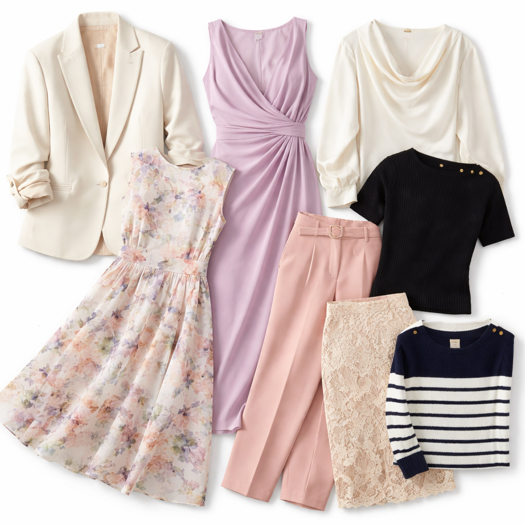 Wholesale second-hand women’s clothing mix – bulk used garments for resellers