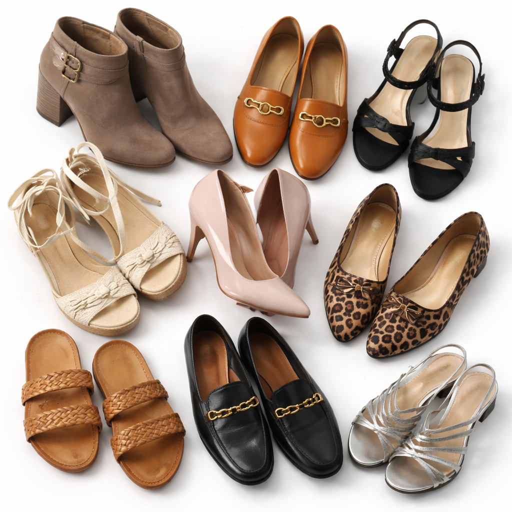Wholesale second hand clothing mix, assorted styles, UK high street brands, pre-loved garments for resale