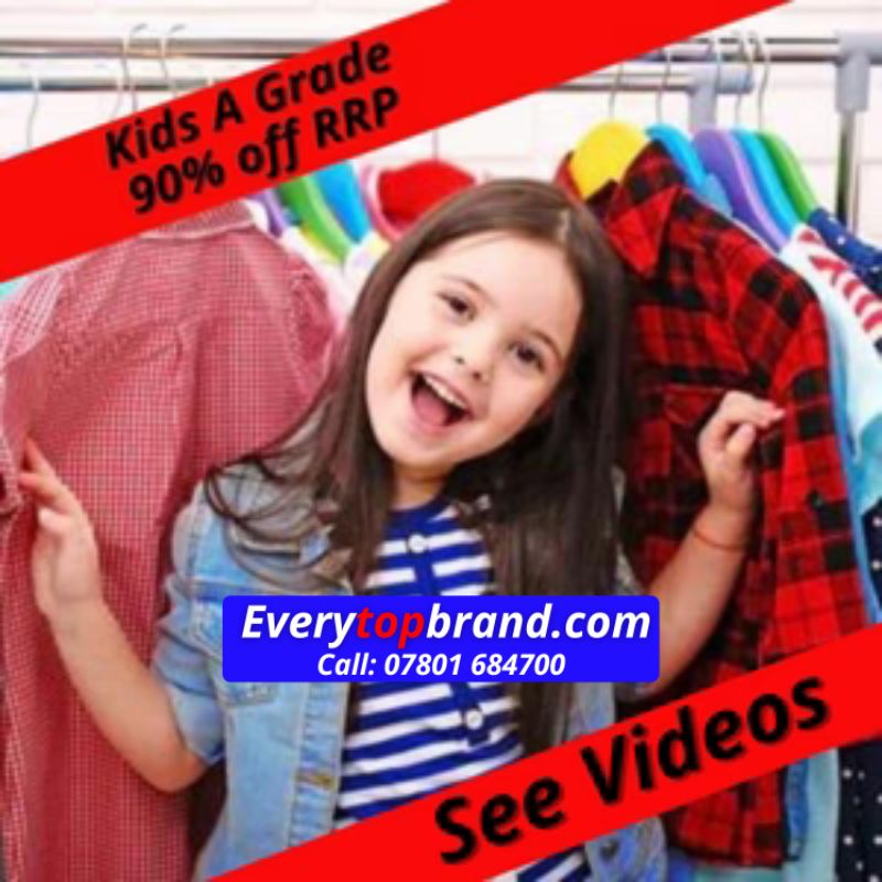 Kids wholesale second hand used clothing parcels at Everytopbrand