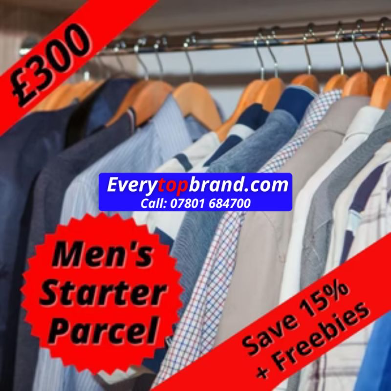 Men's wholesale second hand used clothing parcels at Everytopbrand