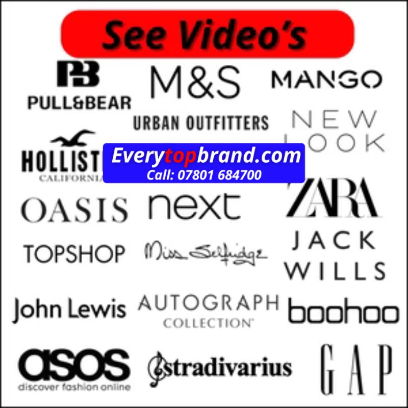 Second hand Cream clothing wholesale bundle for resellers