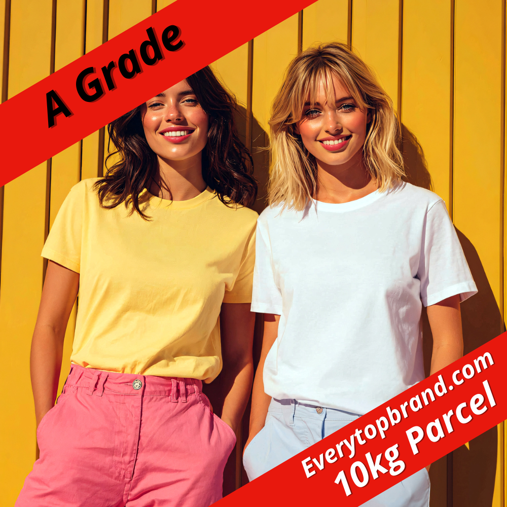 10kg Women’s Spring/Summer A Grade Pre-Loved Clothing Wholesale