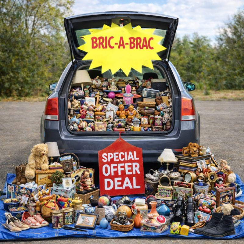 Used Bric-a-Brac – Car Boot Clearance Stock | £1 Per Kilo (200kg Pickup Deal)