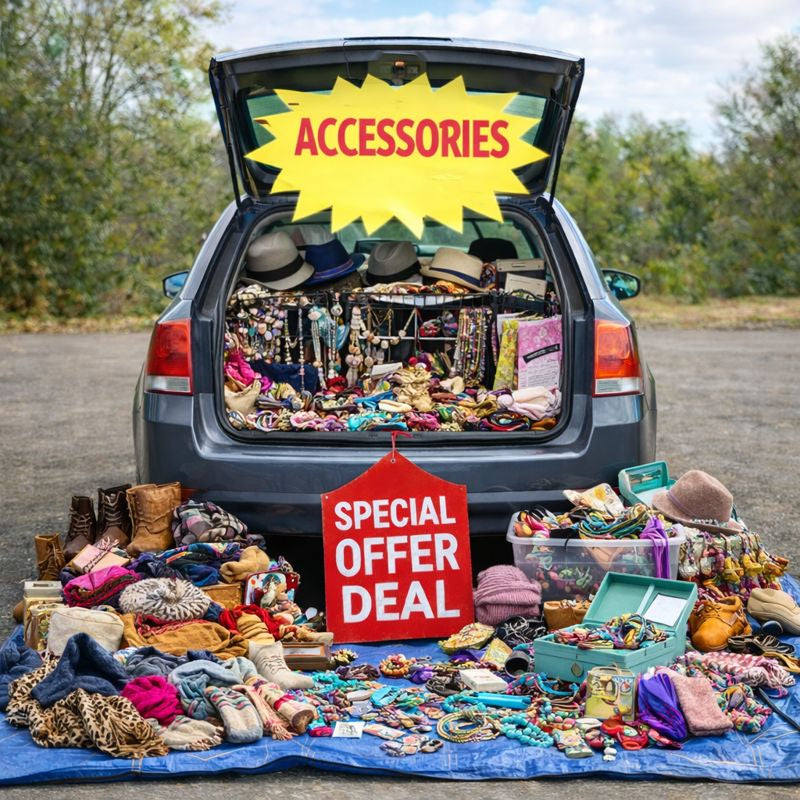 Used Accessories – Car Boot Clearance Stock | £1 Per Kilo (200kg Pickup Deal)