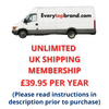 1 Year free UK shipping pass £39.95