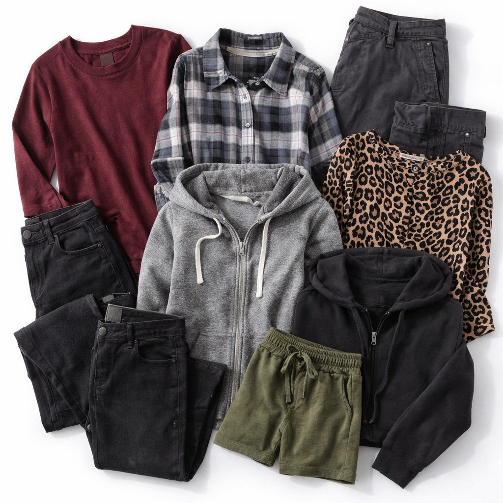 Wholesale second-hand women’s clothing mix – bulk used garments for resellers