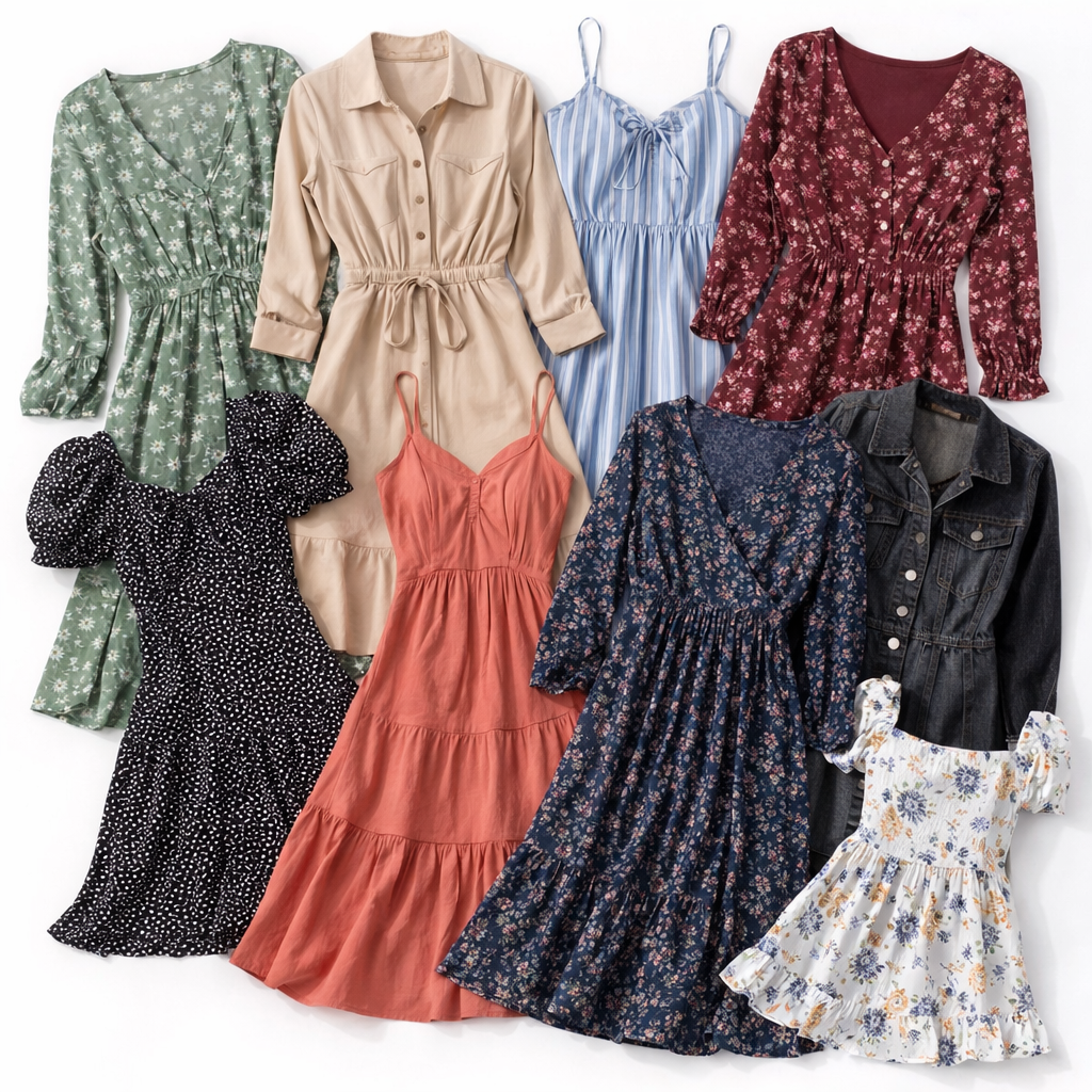 Wholesale second-hand women’s clothing mix – bulk used garments for resellers