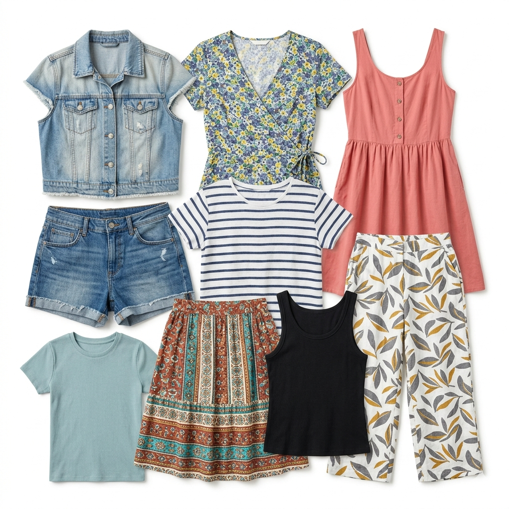 Wholesale second-hand women’s clothing mix – bulk used garments for resellers