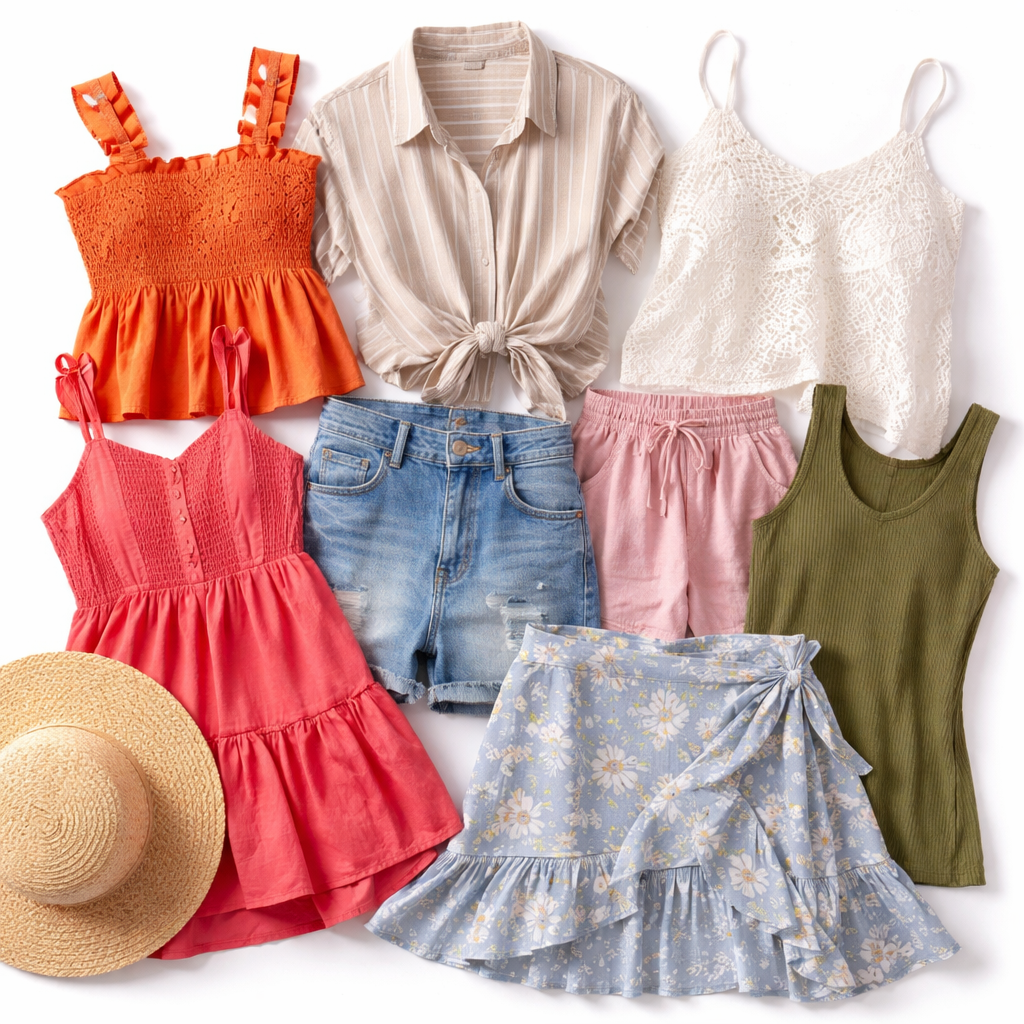 Wholesale second-hand women’s clothing mix – bulk used garments for resellers