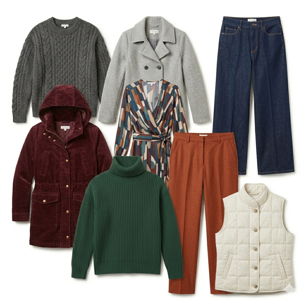 great mix of women’s autumn and winter clothing, with a good selection of different garment types and sizes. Every garment is unique, giving you a varied selection of stock to resell.