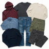 Wholesale second hand clothing mix, assorted styles, UK high street brands, pre-loved garments for resale