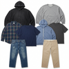 Wholesale second hand clothing mix, assorted styles, UK high street brands, pre-loved garments for resale