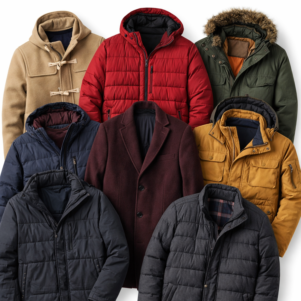 Wholesale Men’s Coats – Used Winter Bulk UK – Everytopbrand.com