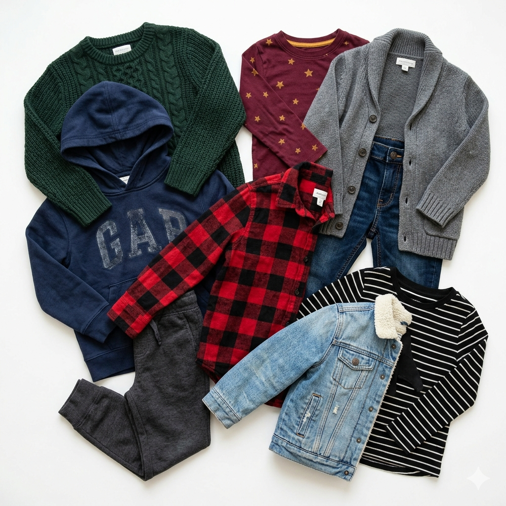 Kids Best Value Autumn/Winter Clearance Clothing Pallet – 200kg