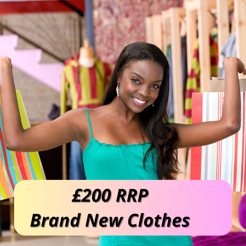 Free £200 RRP Brand New Clothes