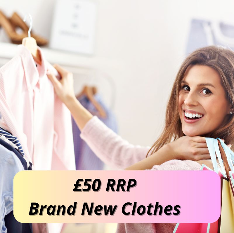 Free £50 RRP Brand New Clothing