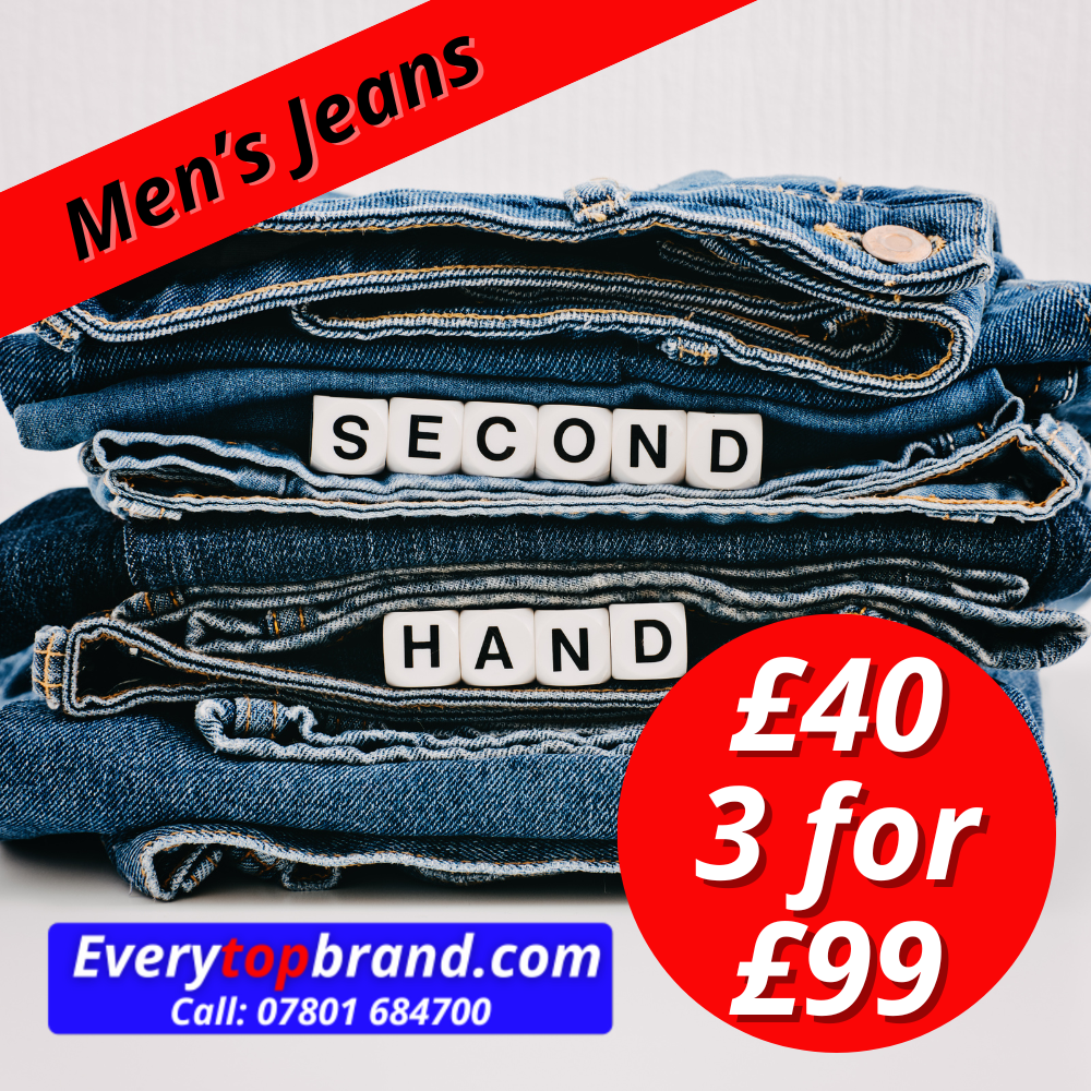 Men's wholesale second hand used clothing pre-loved bargain bundles