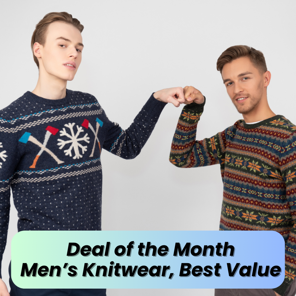 Wholesale Second Hand Men's Knitwear Mix, Best Value Grade - Wholesale budget from Everytopbrand, United Kingdom