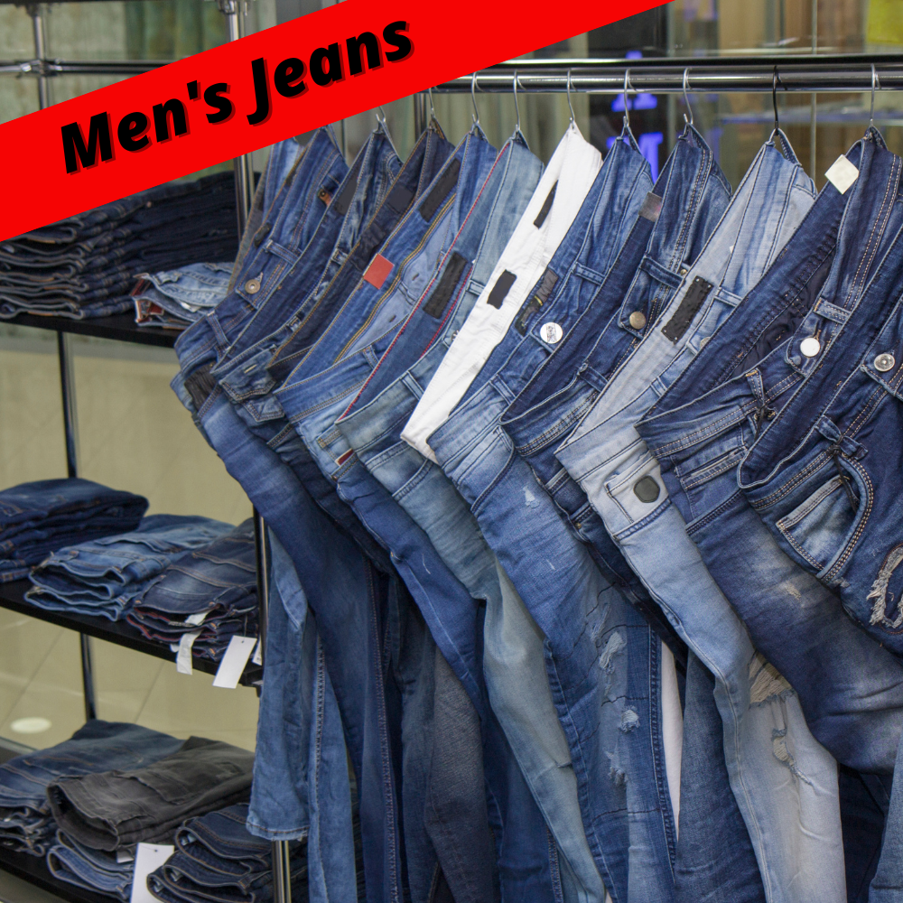 Men's Jeans, A Grade x 6KG
