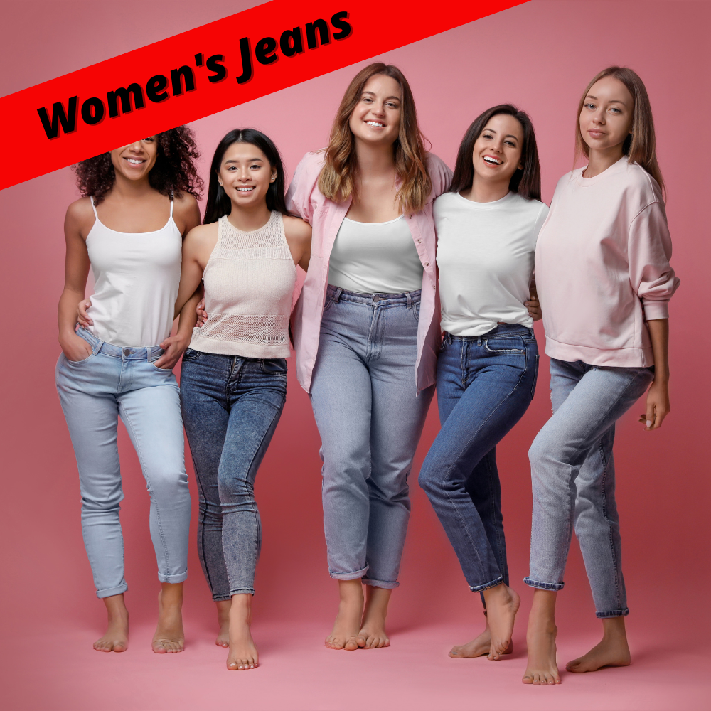 Ladies Jeans, A Grade