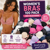 Wholesale used women's bras 100 pack, Best Value Range, second hand bras for Vinted, eBay, Whatnot and TILT resellers