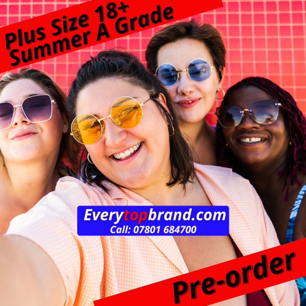 Wholesale Plus Size Women's Summer clothing kilo bundle for resellers