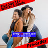 Wholesale Plus Size Women's Winter clothing kilo bundle for resellers