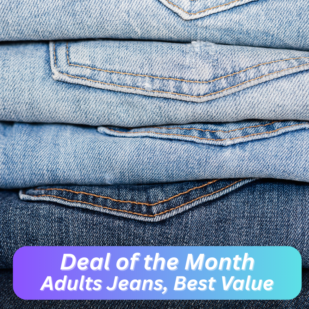 Wholesale Adults second hand jeans A/B grade by Everytopbrand
