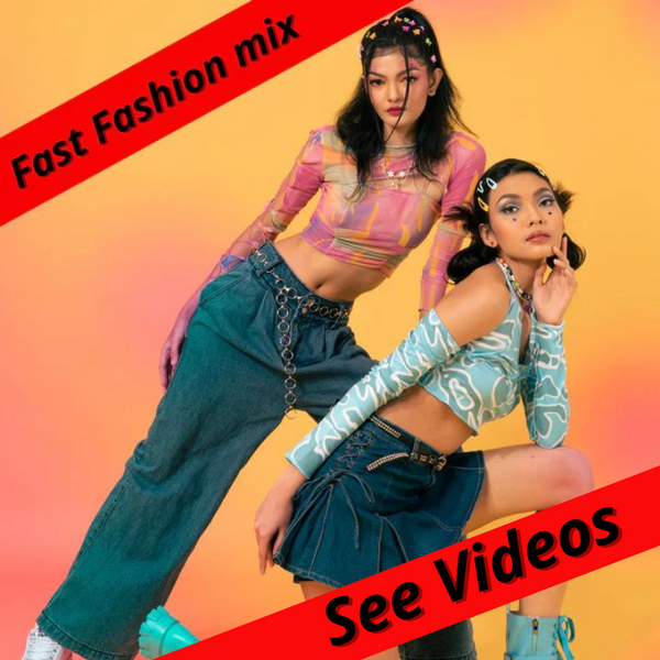 Fast Fashion UK Store Wholesale clothes used mix