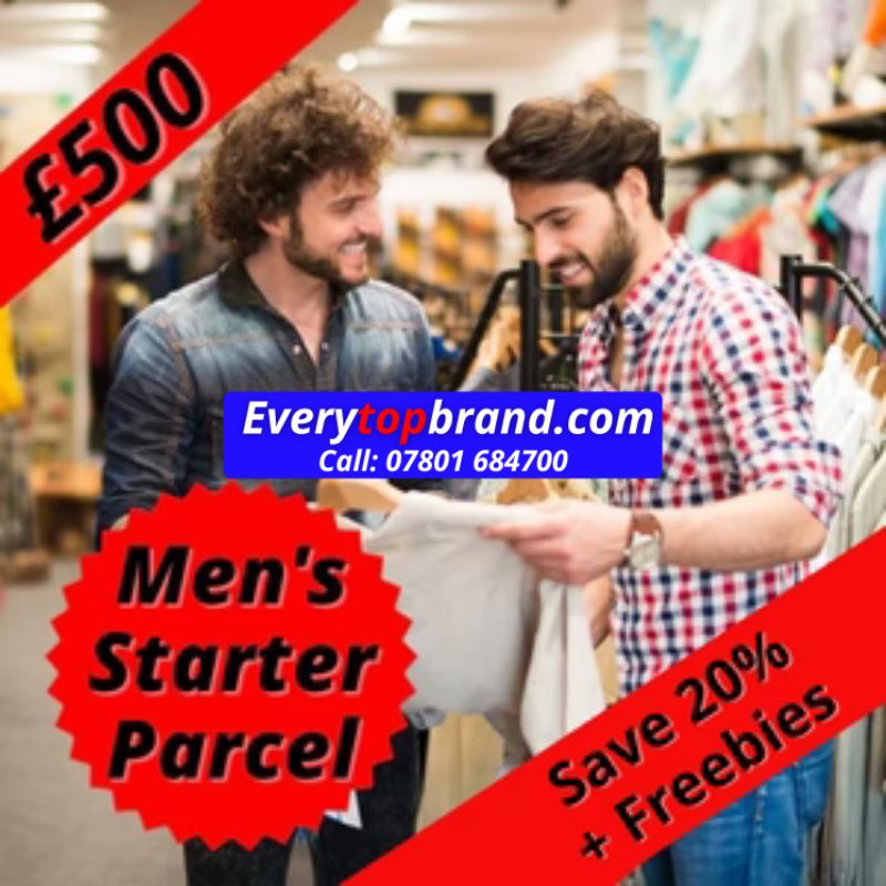 Men's wholesale second hand used clothing parcels at Everytopbrand