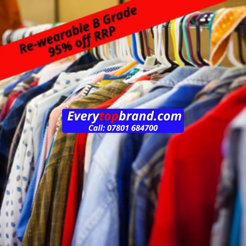 Men's wholesale second hand used clothing parcels at Everytopbrand