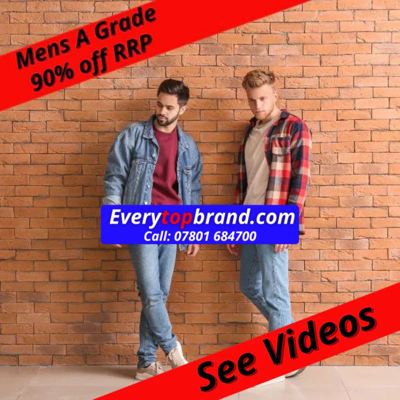 Men's wholesale second hand used clothing parcels at  Everytopbrand