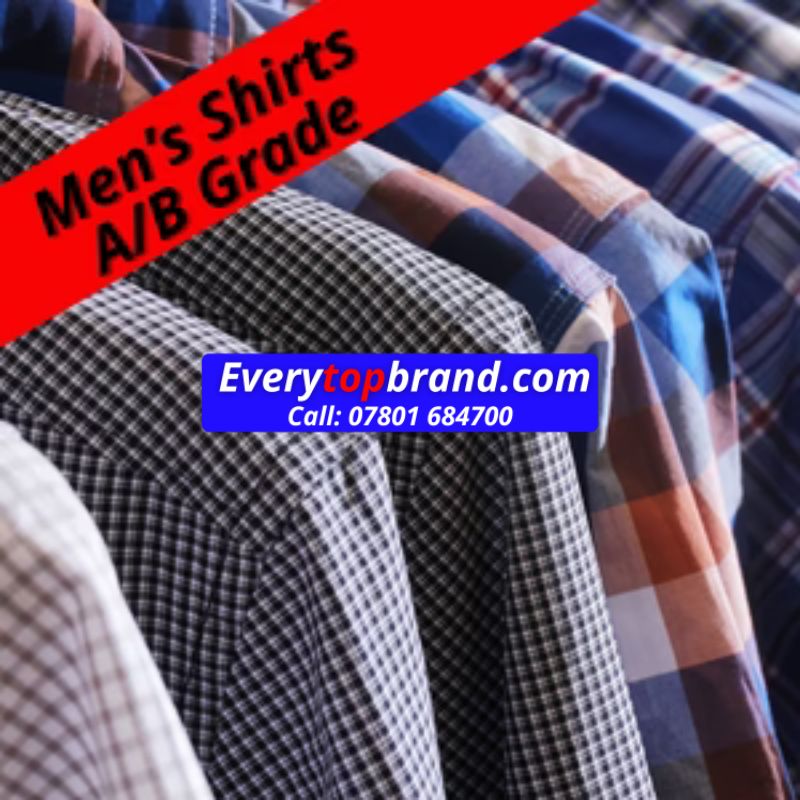 Men's wholesale second hand used clothing parcels at  Everytopbrand