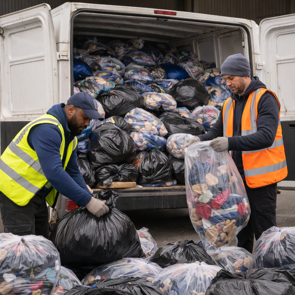 Original Unsorted Used Clothing Wholesale 200KG Parcel