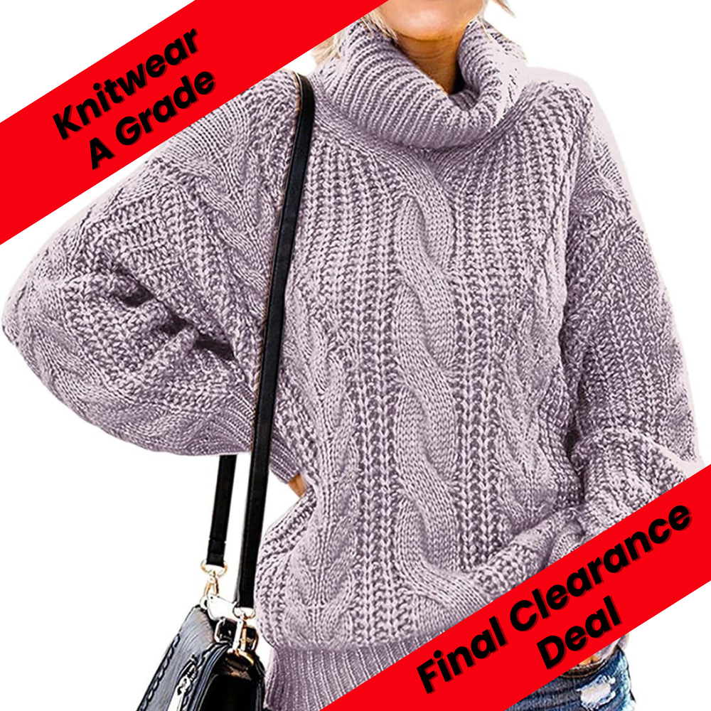 Wholesale used women’s knitwear A Grade parcel – Final Clearance Deal