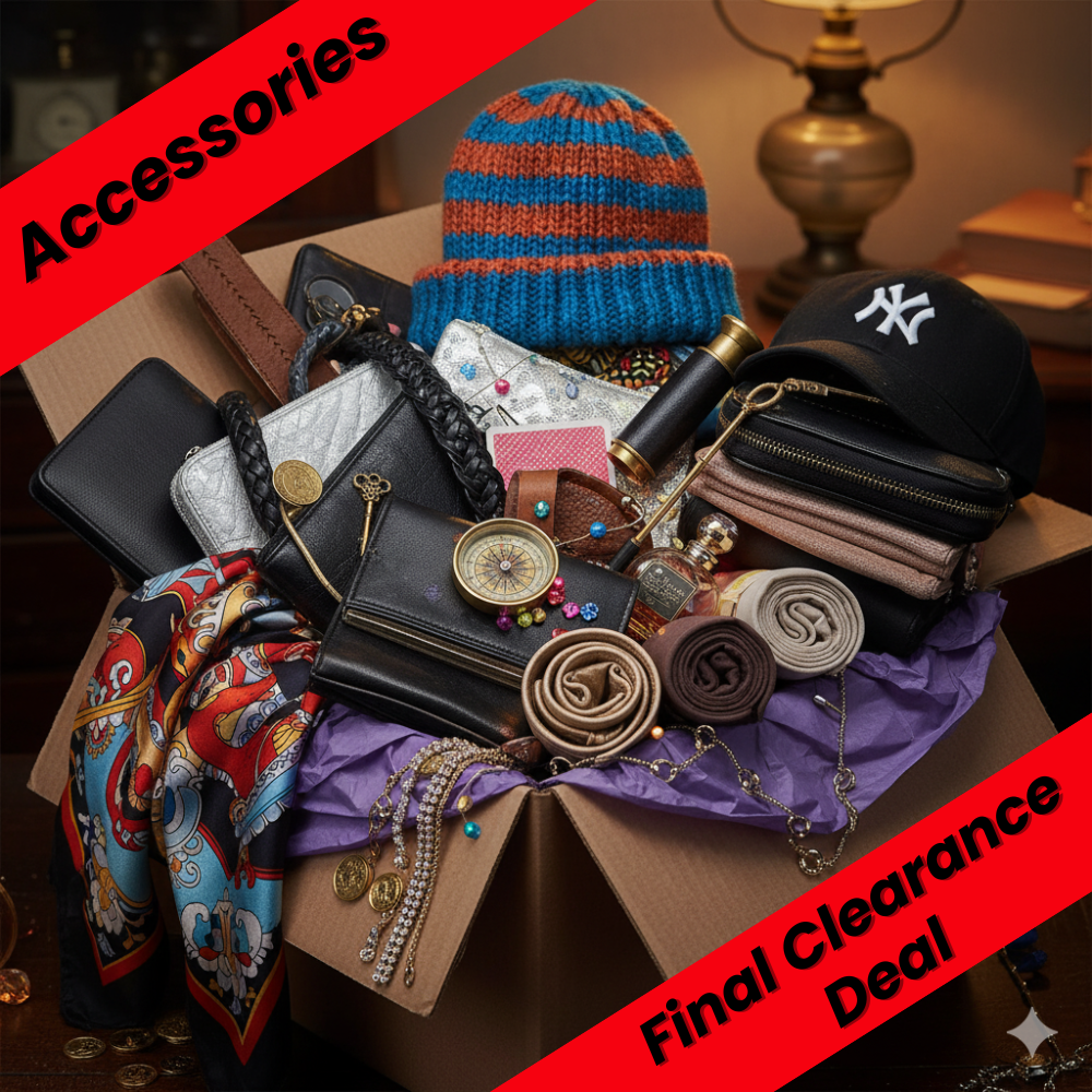 Wholesale used accessories A/B Grade mixed parcel – Final Clearance Deal
