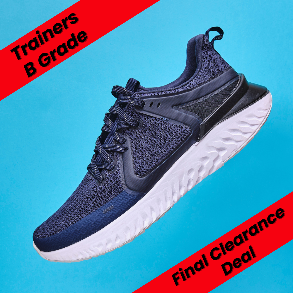 Adults & kids B Grade branded trainers wholesale parcel – Final Clearance Deal