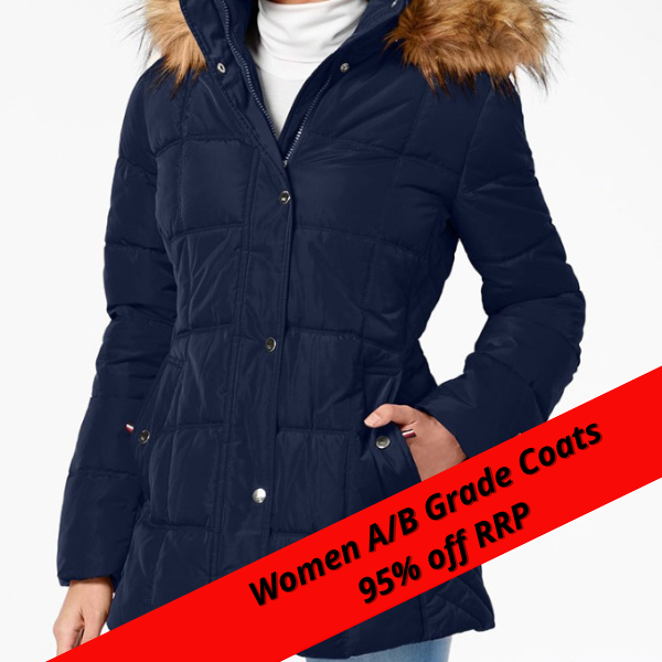 Cheap on sale branded coats