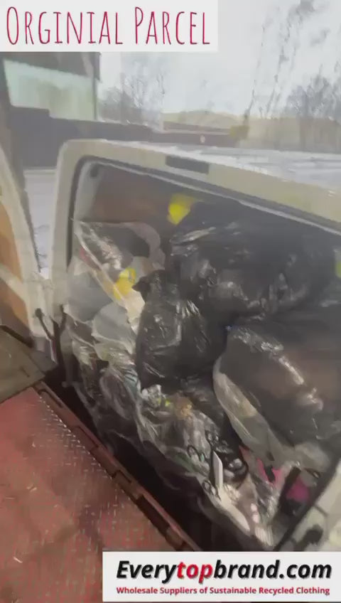 200kg Wholesale Original Unsorted Used Clothing Pallet